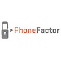 PhoneFactor, now a Microsoft Company logo