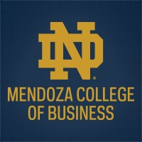 University of Notre Dame - Mendoza College of Business logo