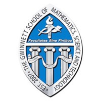 The Gwinnett School of Mathematics, Science, and Technology (GSMST) logo